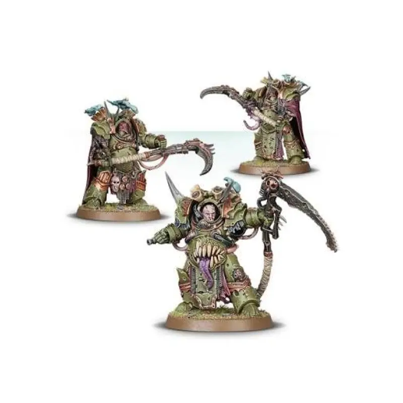 Deathshroud bodyguard, death guard, warhammer 40k, games workshop, model 43-50